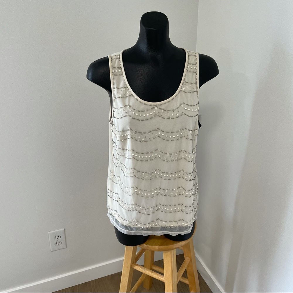 Beaded tank- new (3 for $25)